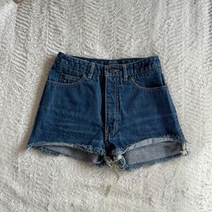Vintage Calvin Klein High Waisted Cut Off Shorts